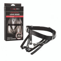 Трусики для страпону CalExotics Universal Love Rider Premium Ring Harness - Black Трусики для страпону CalExotics Universal Love Rider Premium Ring Harness - Black