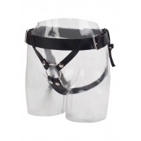 Трусики для страпона CalExotics Universal Love Rider Premium Ring Harness - Black