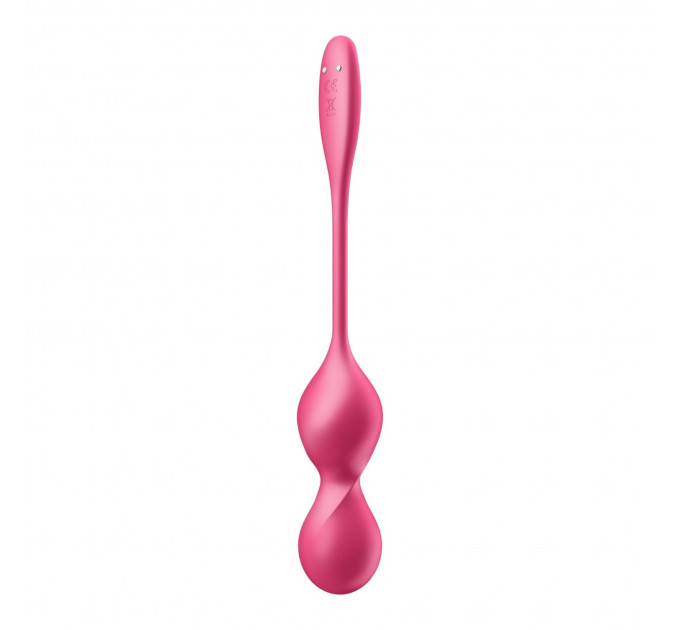 Вагинальные шарики с вибрацией Satisfyer Love Birds 2 работающие от приложения, розовые