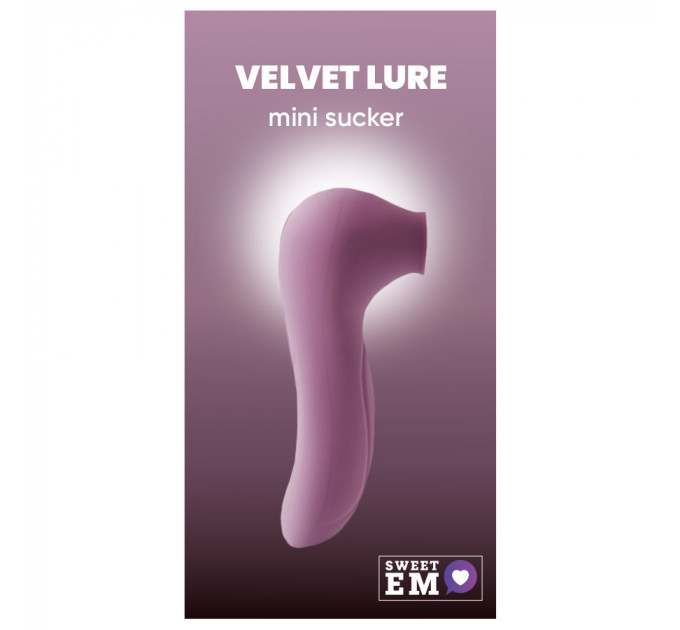 Вакуумный стимулятор клитора Sweet Em, сиреневый