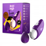 Вакуумный клиторальный стимулятор Romp Free Violet