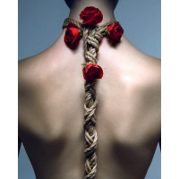 Мотузка для бондажу Star Night чорна, One Size