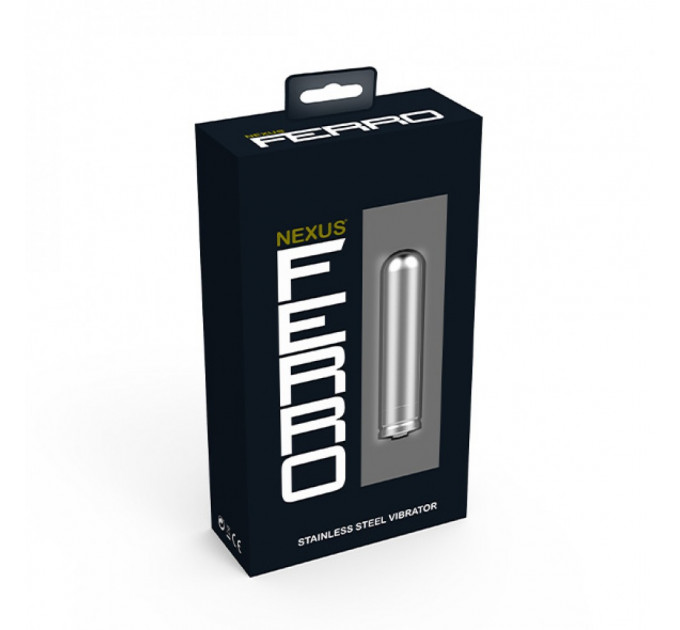 Вибропуля метал NEXUS - FERRO STAINLESS STEEL VIBRATOR