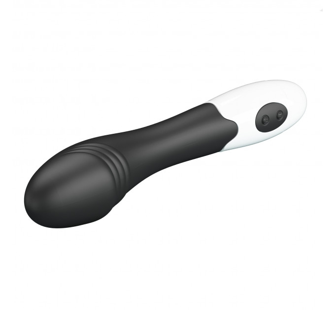 Вибратор для точки G Pretty Love Elemental Vibrator черный, 19 х 3.2 см