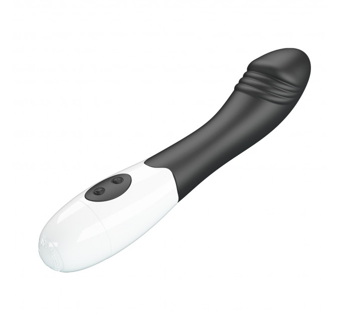 Вибратор для точки G Pretty Love Elemental Vibrator черный, 19 х 3.2 см