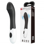 Вибратор для точки G Pretty Love Elemental Vibrator черный, 19 х 3.2 см