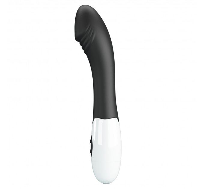 Вибратор для точки G Pretty Love Elemental Vibrator черный, 19 х 3.2 см