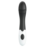 Вибратор для точки G Pretty Love Elemental Vibrator черный, 19 х 3.2 см