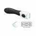 Вибратор для точки G Pretty Love Elemental Vibrator черный, 19 х 3.2 см