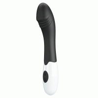 Вибратор для точки G Pretty Love Elemental Vibrator черный, 19 х 3.2 см