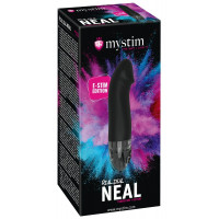 Вібратор точки G з електростимуляцією Mystim Real Deal Neal eStim, чорний