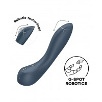 Вибратор с механизмом движения вверх и вниз Satisfyer G-Spot Wave 4 серый