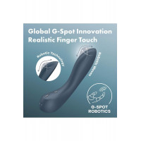 Вибратор с механизмом движения вверх и вниз Satisfyer G-Spot Wave 4 серый