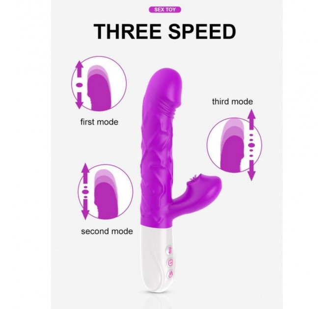Вибратор Silicone Tongue 10 Function