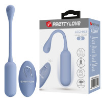 Виброяйцо вагинальное Pretty Love Lechies Dream с пультом, голубое, 18.6 х 2.8 см Виброяйцо вагинальное Pretty Love Lechies Dream с пультом, голубое, 18.6 х 2.8 см