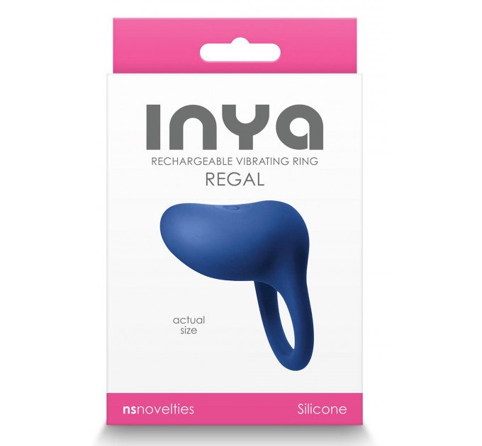 Виброкольцо NS Novelties INYA REGAL BLUE