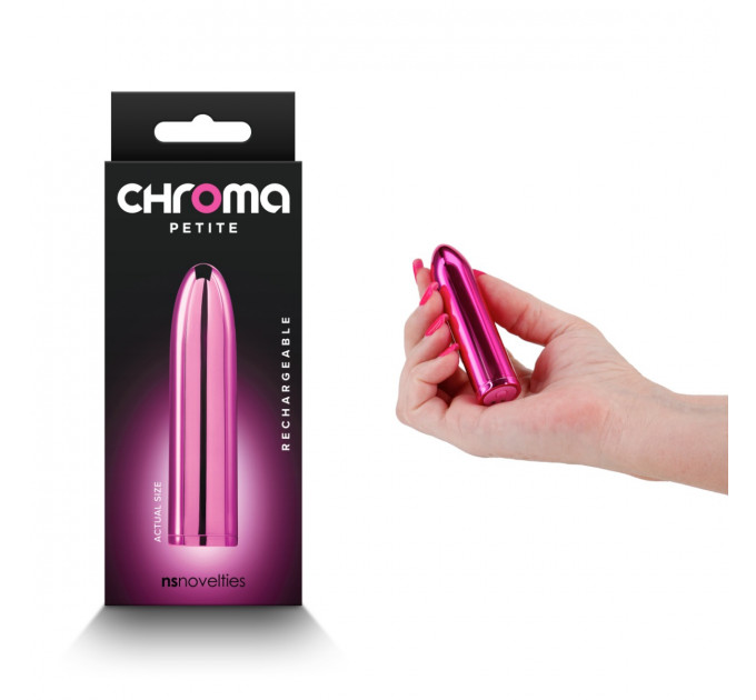 Вибропуля перезаряжаемая NS Novelties Chroma Petite, розовый