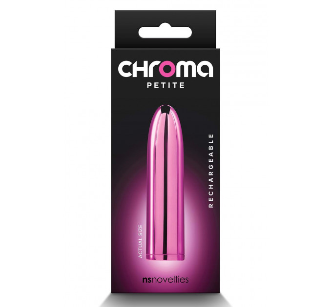Вибропуля перезаряжаемая NS Novelties Chroma Petite, розовый