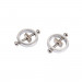 Зажимы для сосков Chisa Sins Inquisition Teeth Bite Nipple Clamps, серебристые