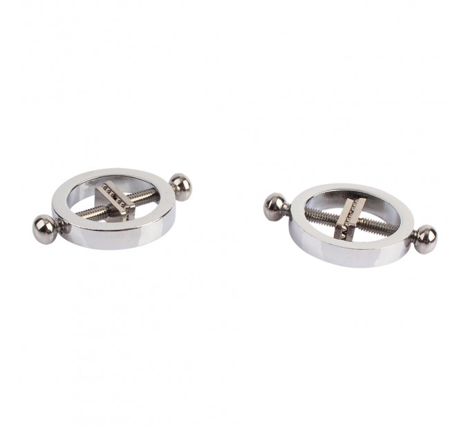 Зажимы для сосков Chisa Sins Inquisition Teeth Bite Nipple Clamps, серебристые