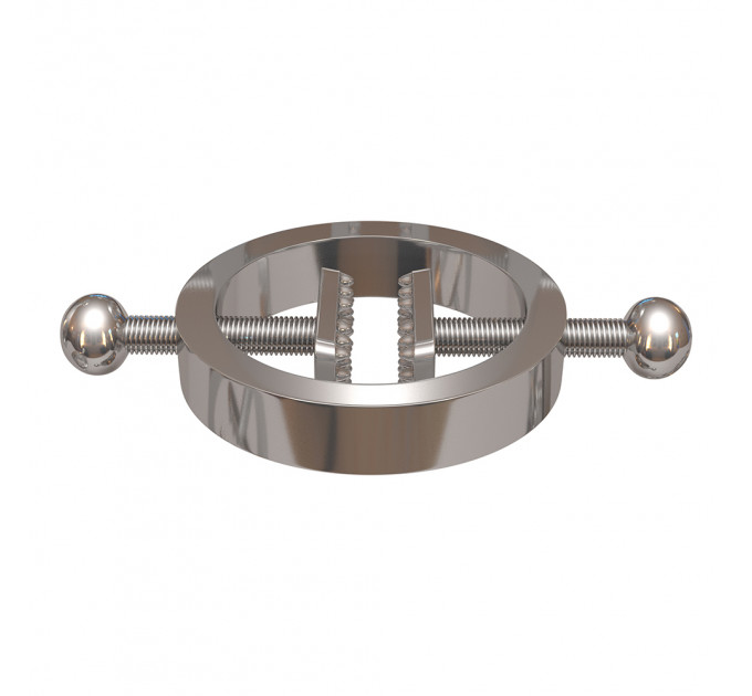 Зажимы для сосков Chisa Sins Inquisition Teeth Bite Nipple Clamps, серебристые