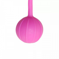 Вагинальные шарики Easytoys Vertical Ribbed Geisha розовые