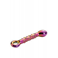 Dt21833 скляний фалоімітатор Dream Toys GLAMOUR GLASS RIBBED G-SPOT DILDO