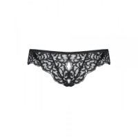 410944 труси Laluna crotchless panties black L / XL-MINI