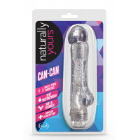 Вібратор гелевий Blush Naturally Yours Can-Can Clear