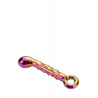 Dt21833 скляний фалоімітатор Dream Toys GLAMOUR GLASS RIBBED G-SPOT DILDO