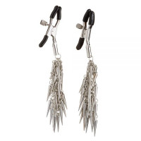 Зажимы на соски с шипами Lucky Bay Silver Metall