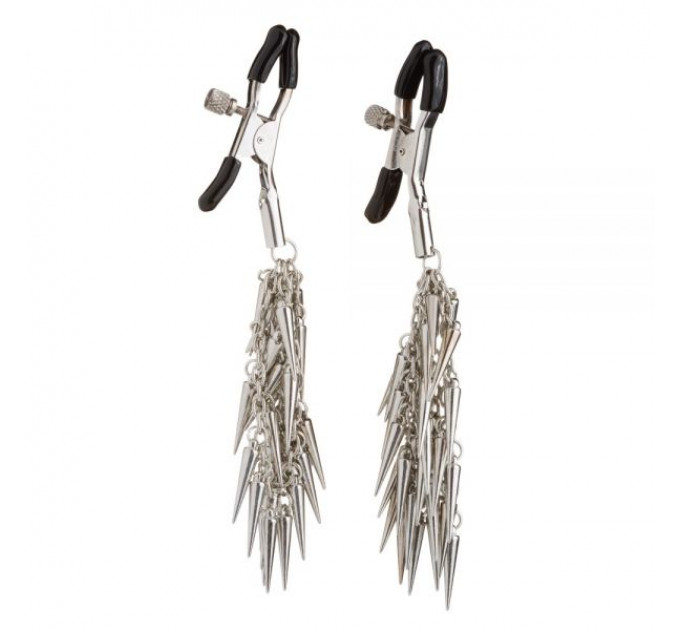 Зажимы на соски с шипами Lucky Bay Silver Metall