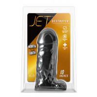 Фаллоимитатор Гигант JET DESTROYER CARBON METALLIC BLACK