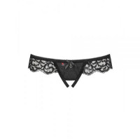 410944 труси Laluna crotchless panties black L / XL-MINI