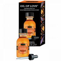Съедобное масло для поцелуев Kamasutra OIL OF LOVE Тропическое Манго 22 мл