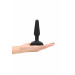 Анальная пробка с 3 моторами B-Vibe - Trio Remote Control Butt, черная