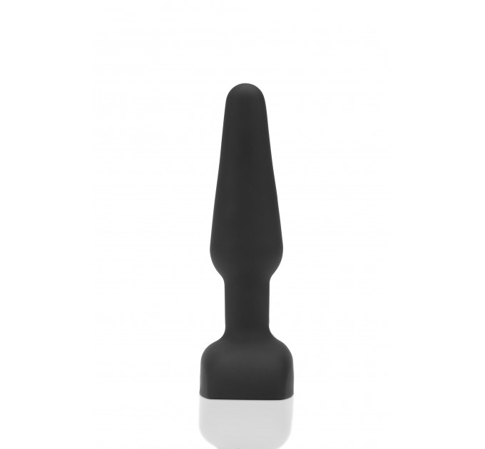 Анальная пробка с 3 моторами B-Vibe - Trio Remote Control Butt, черная