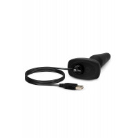 Анальная пробка с 3 моторами B-Vibe - Trio Remote Control Butt, черная