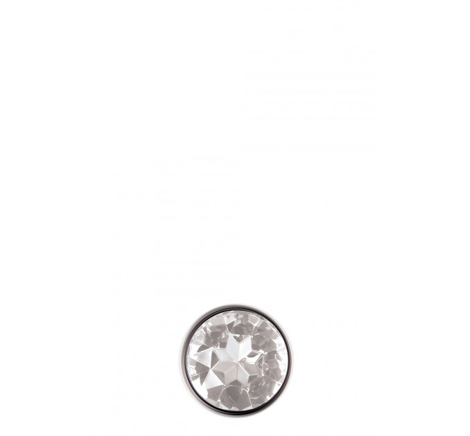 Анальная пробка с камнем A&E CLEAR GEM ANAL PLUG SMALL