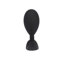 Анальна пробка із стопером Chisa Black Mont, чорний, L