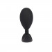 Анальная пробка со стопером Chisa Black Mont, черный, L