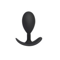Анальна пробка із стопером Chisa Black Mont, чорний, L