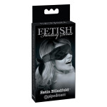 Атласна маска для ігор БДСМ Pipedream Fetish Fantasy Series чорного кольору