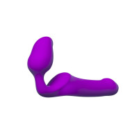 Безремневой страпон Adrien Lastic Queens фиолетовый, M