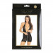 Боди на молнии Rene Rofe Hot Short Zip Bodysuit, черный, S/М