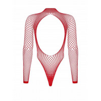 Боди Obsessive B126 teddy red S/M/L