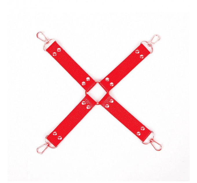 Бондажний набір Star Night для БДСМ, червоний, 11 предметів
