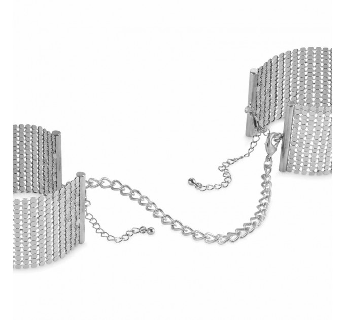 Браслеты-наручники Bijoux Indiscrets серебряные, OS