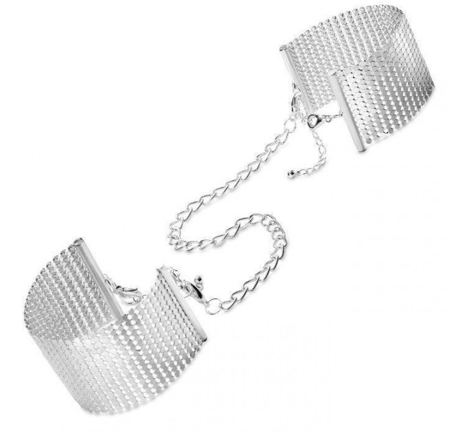 Браслеты-наручники Bijoux Indiscrets серебряные, OS