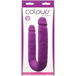 Двойной фаллоимитатор COLOURS DP PLEASURES PURPLE